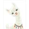 Diamond Dotz® Intermediate Lulu Llama with Frame Diamond Painting Kit